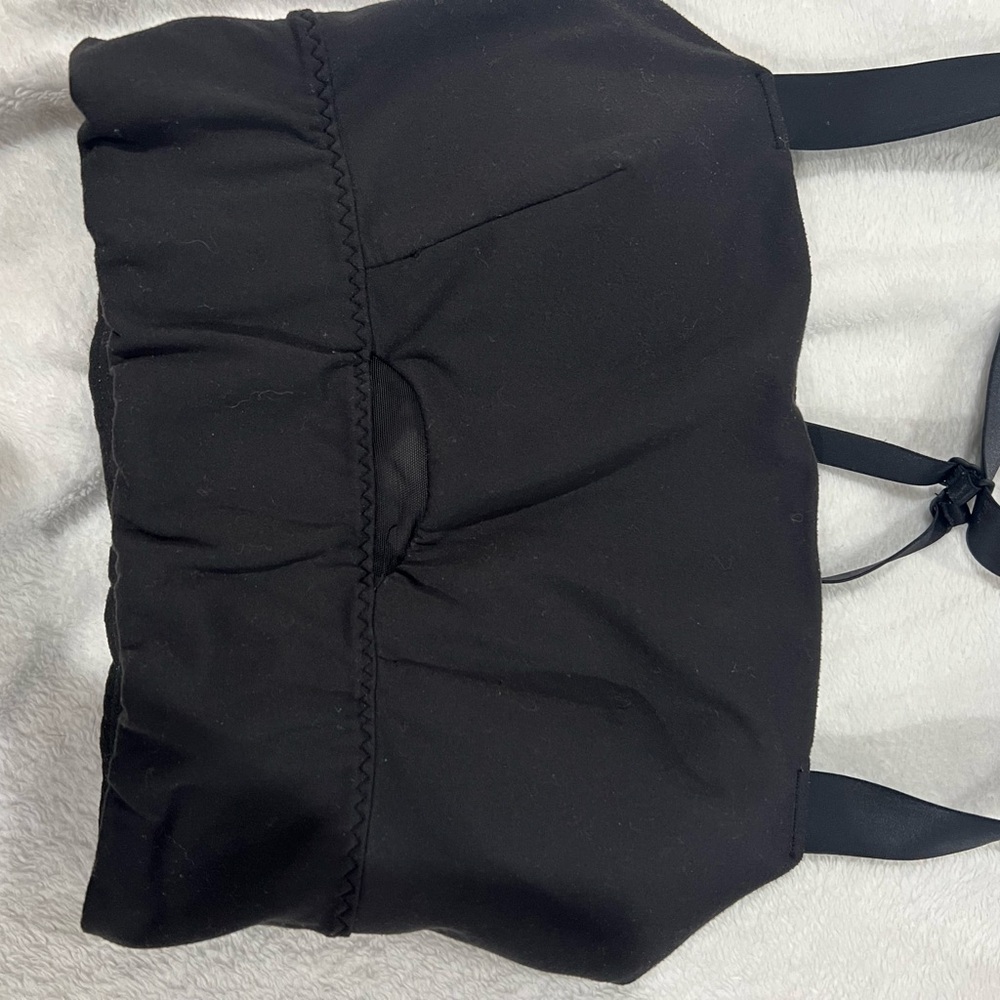 Athleta Black Mesh Tank Top